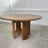 Vintage round table Maison Regain