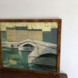 R. Lidoreau The new bridge, Paris