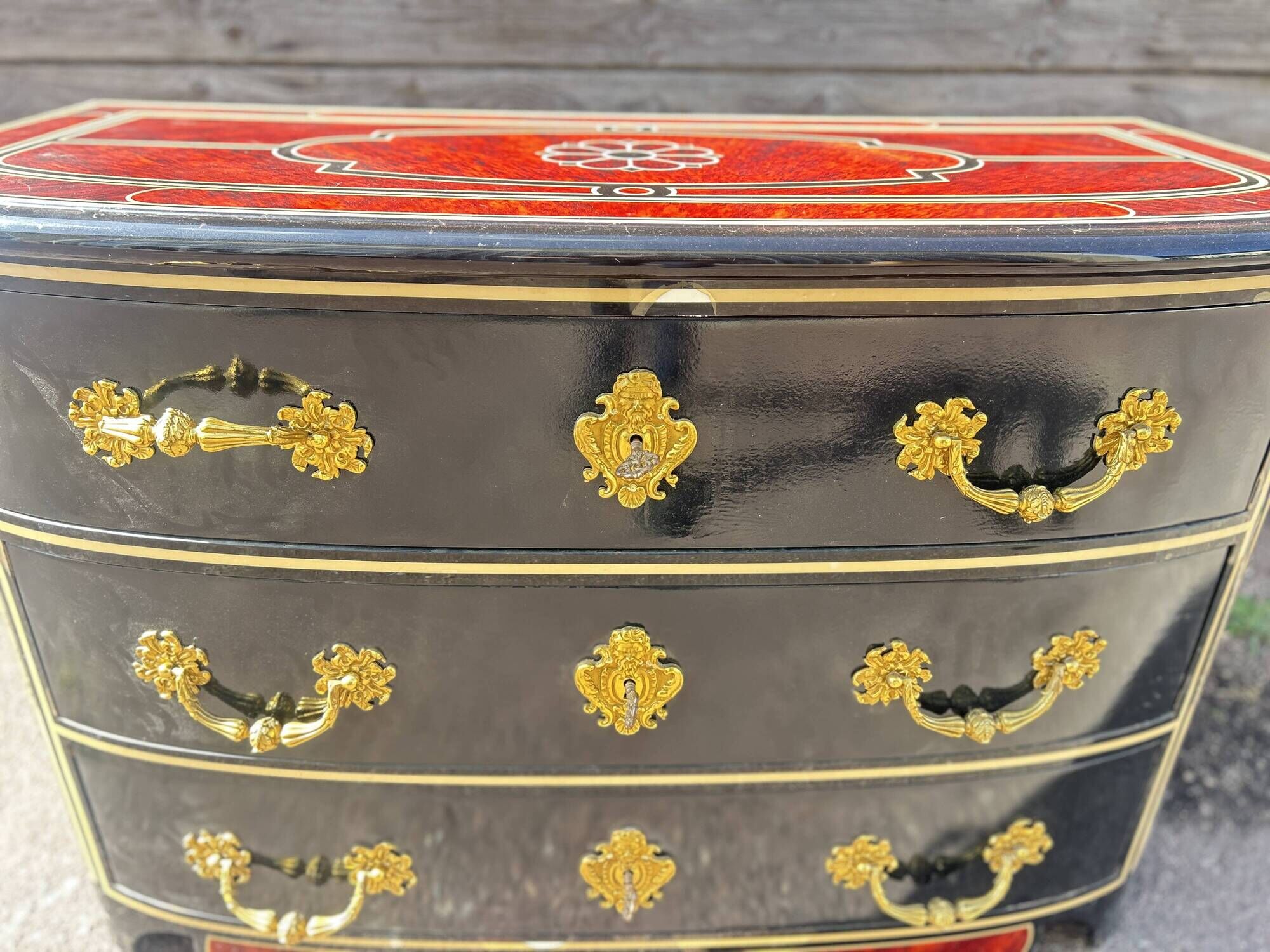 "Mazarine" chest of drawers with 3 drawers