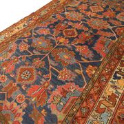 Handwoven Antique Persian Mahal Area Rug, Oriental tribal wool rug- 121x196cm