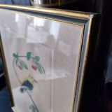 Gravure colorisée, Loriot Jonquille, 19e