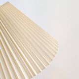 Vintage canvas tripod floor lamp
