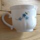 Set of 6 coffee cups model Véronica, forget-me-not
