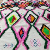 Handmade Moroccan Berber rug 253 X 144 CM