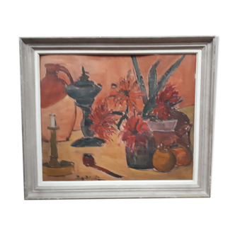 Oil on cardboard 1960/1970