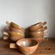 9 stoneware bowls
