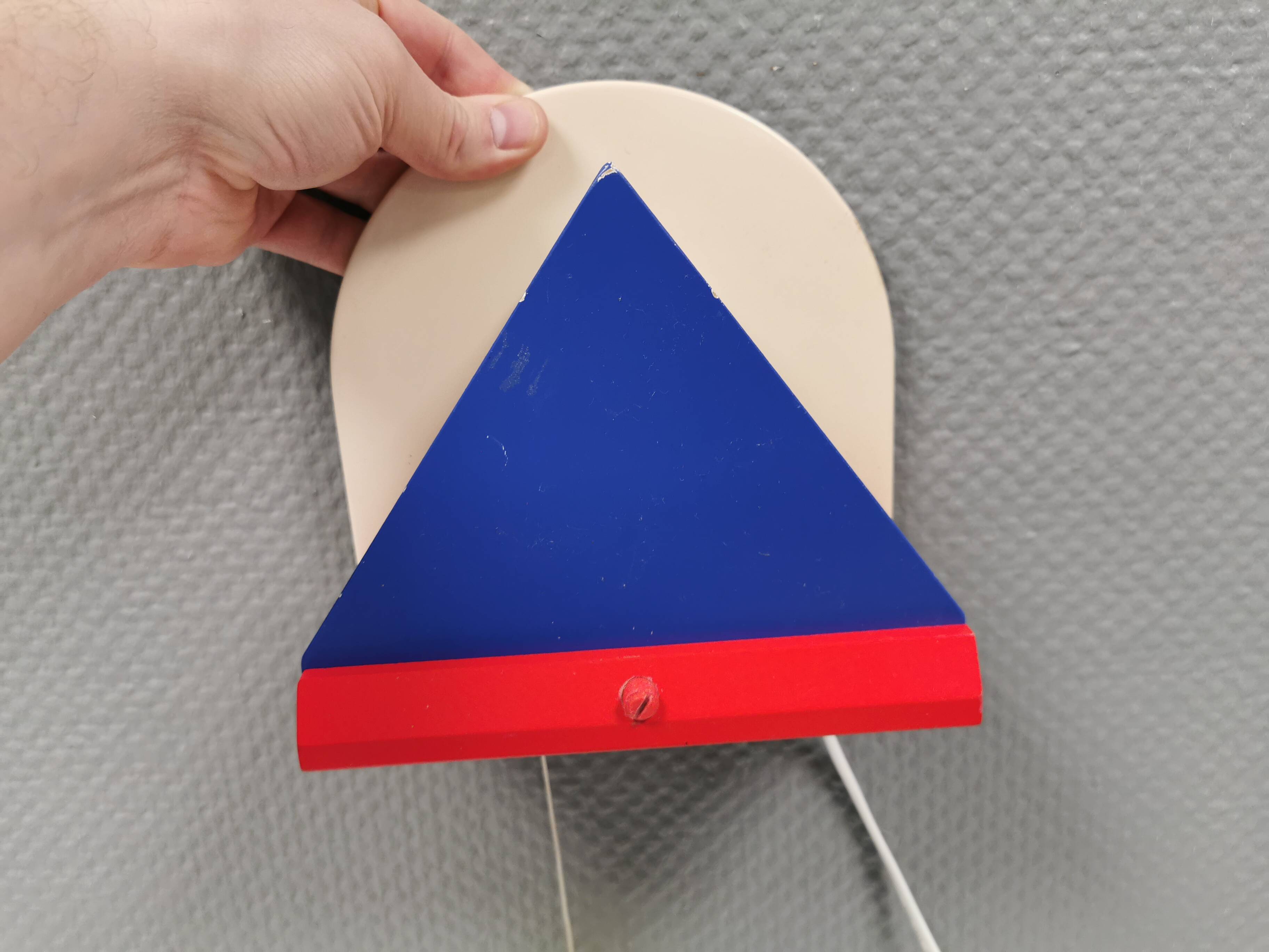 Vintage IKEA Stoja V716 wall lamp, 1980s Sweden