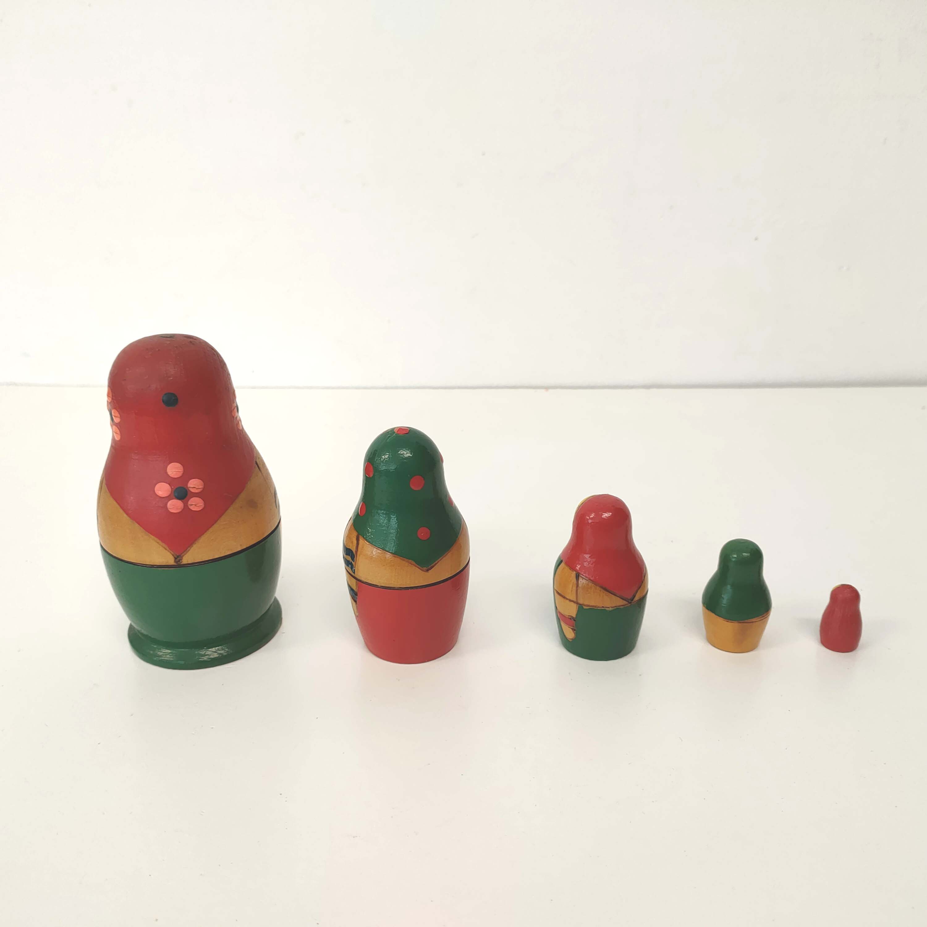 Russian dolls gigognes matriochka