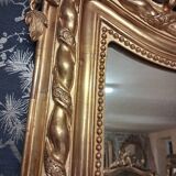 19th century mirror inspired by Louis XVI style, 2.15m x 98cm
