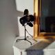 Lampe projecteur noire vintage