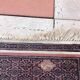 Rectangular oriental rug 153 x 91 cm