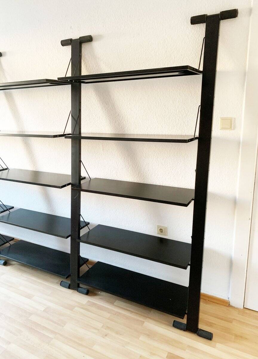 Postmodern Italian graffiti shelf by Rodney Kinsman for Bieffeplast