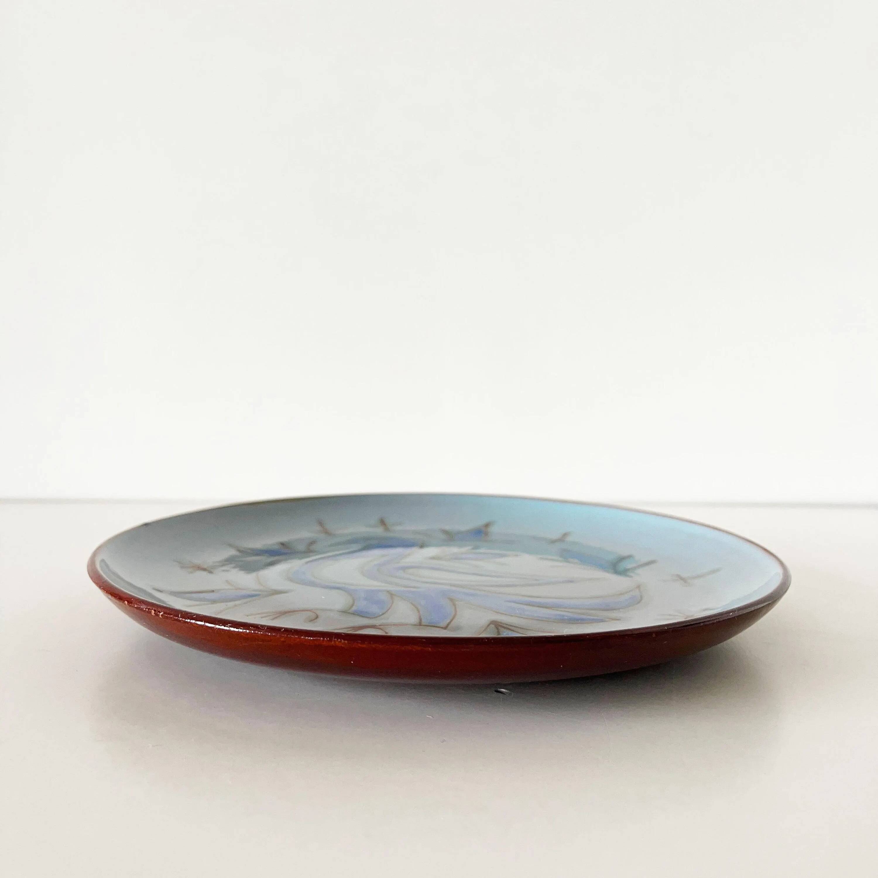Decorative ceramic plate or bowl Paul Bay 1970