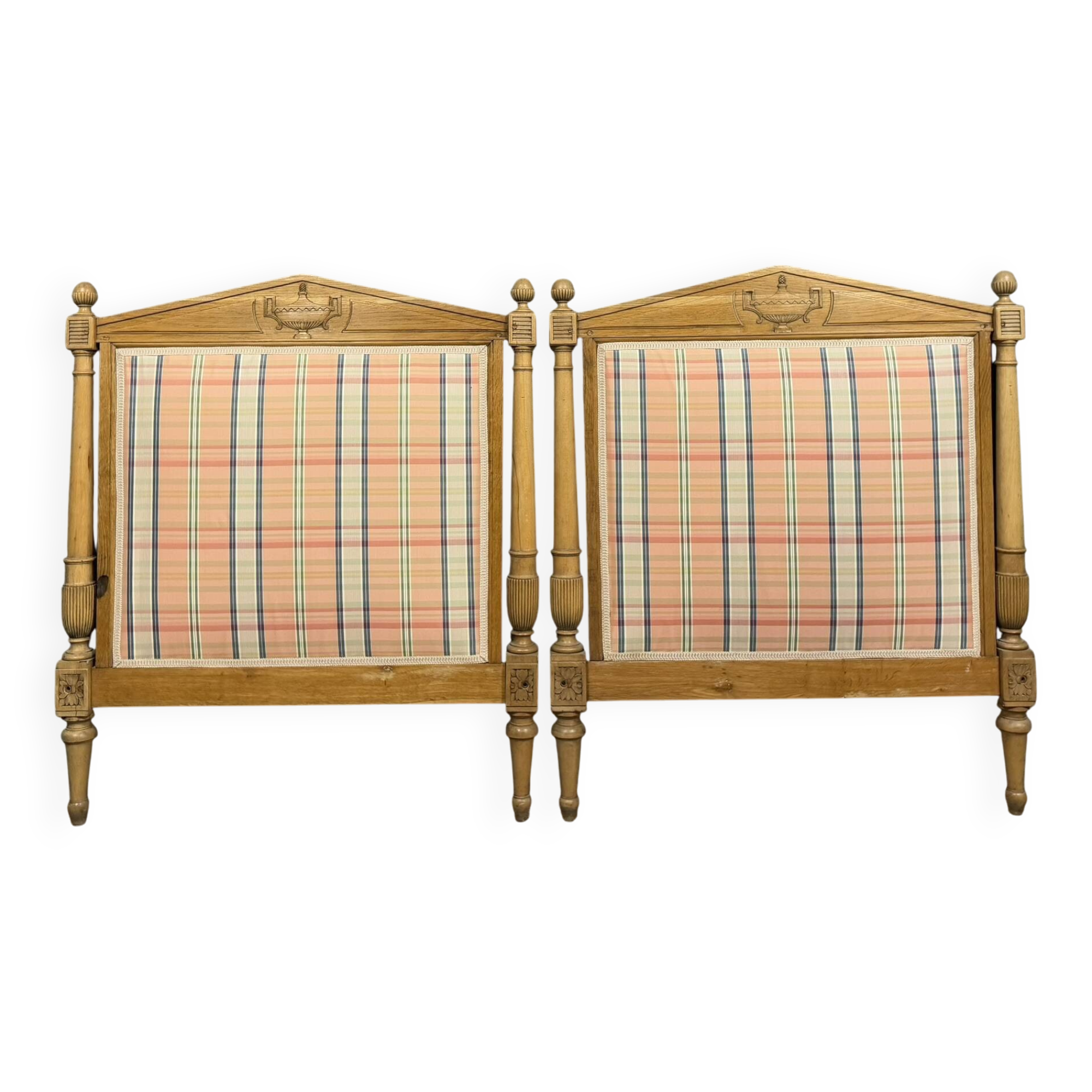Bout De Lit De Style Louis XVI En Hetre Teinté XX Siècle