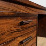 Mid-Century Freestanding Rosewood Desk, 1960s