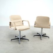Set of six Italian conference chairs