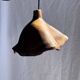 Small suspension in organic teak hat D30 H20