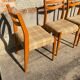 Series of 4 chairs in Scandinavian style 1960