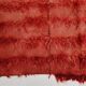 Tapis vintage tissé turc rouge doux 4x7, 128x216 cm