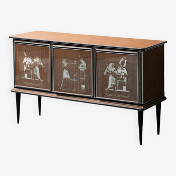 Credenza in legno anni 50 vintage modernariato