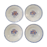 4 Digoin hollow plates Flower basket