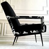 Fauteuil vintage restauré