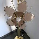 Lotus flower floor lamp