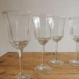 Service of 6 Luminarc water glasses France