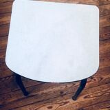 Sky blue formica stool