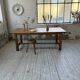 Table de ferme en chêne 2m