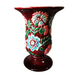 Ceramic vase signed cab