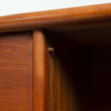 Danish teak Dyrlund sideboard with drawers and doors