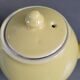 Old yellow porcelain teapot - 0.7L - Ref 890