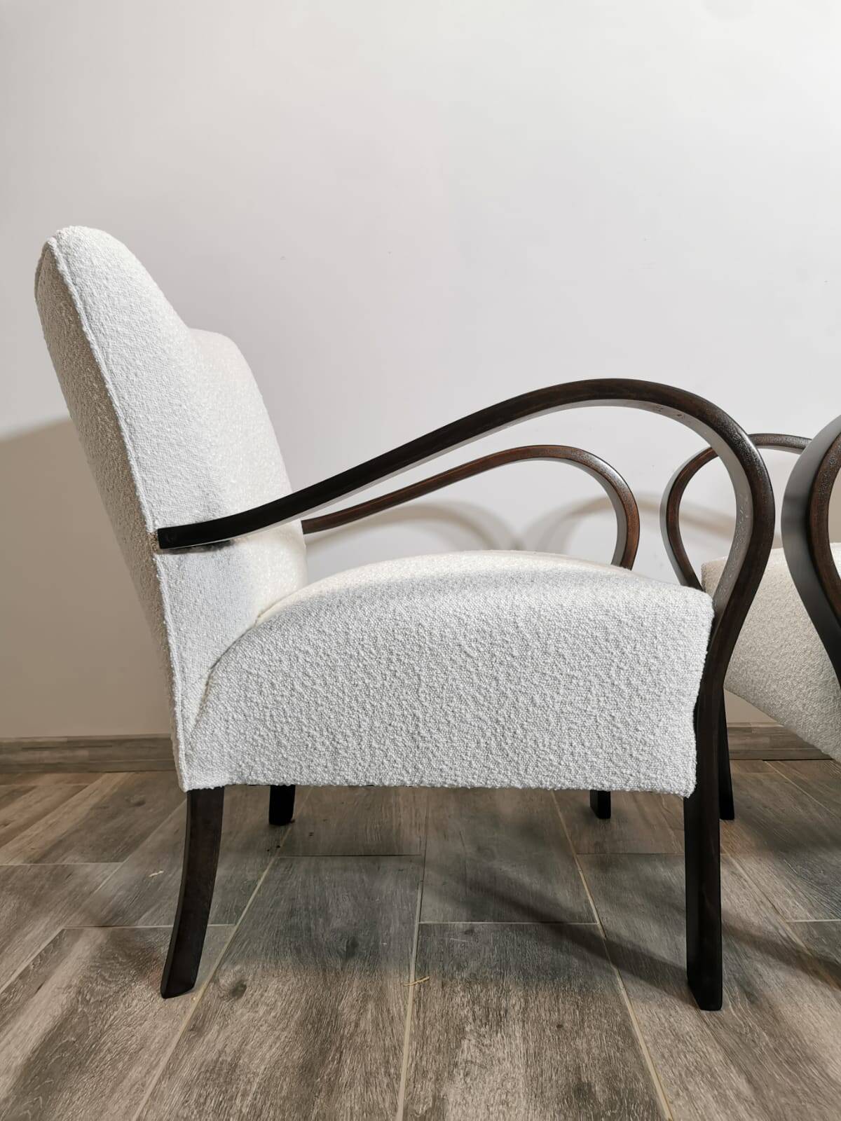 Art Deco Lounge Chairs, Set of 2