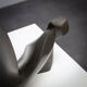 Abstract bronze female sculpture by Francine Govers, 1990s