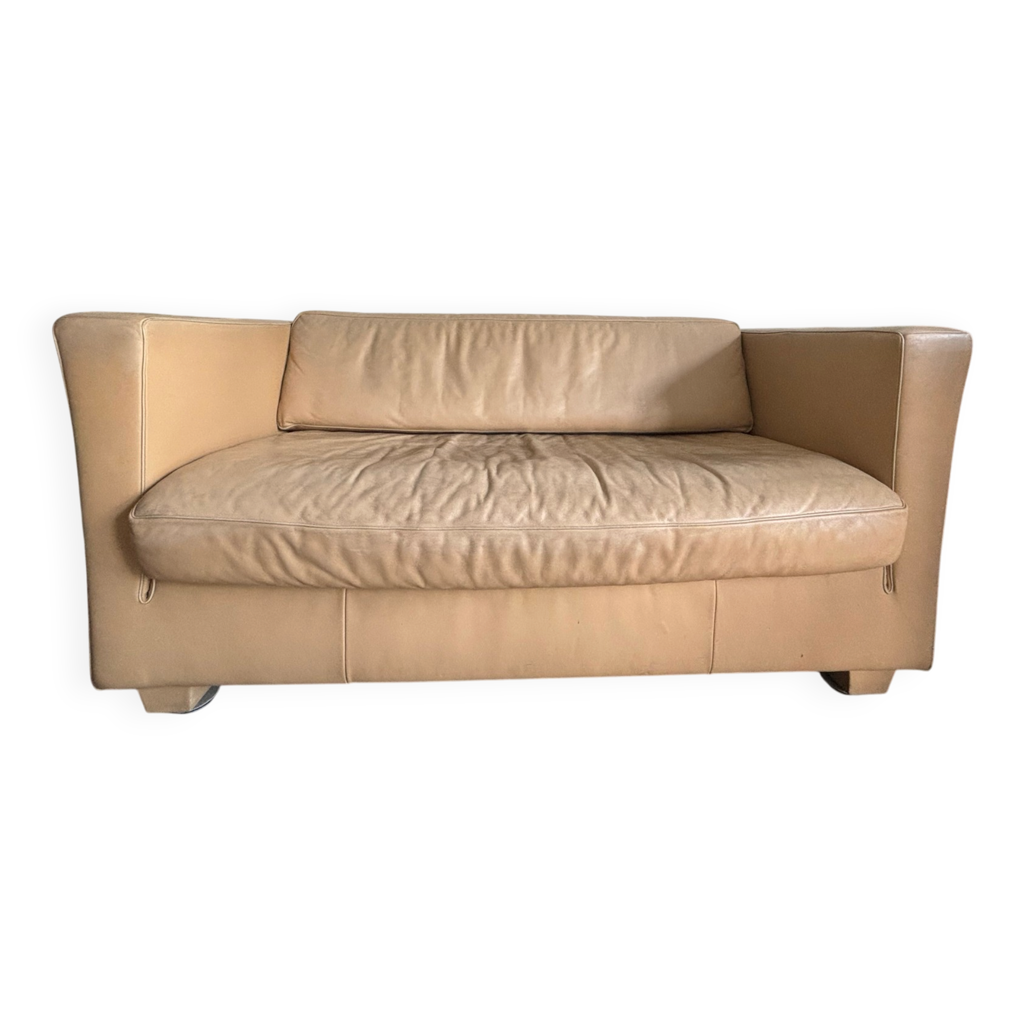 De Sede "Lotus" model two-seater sofa designed by Andrée Putman, in c