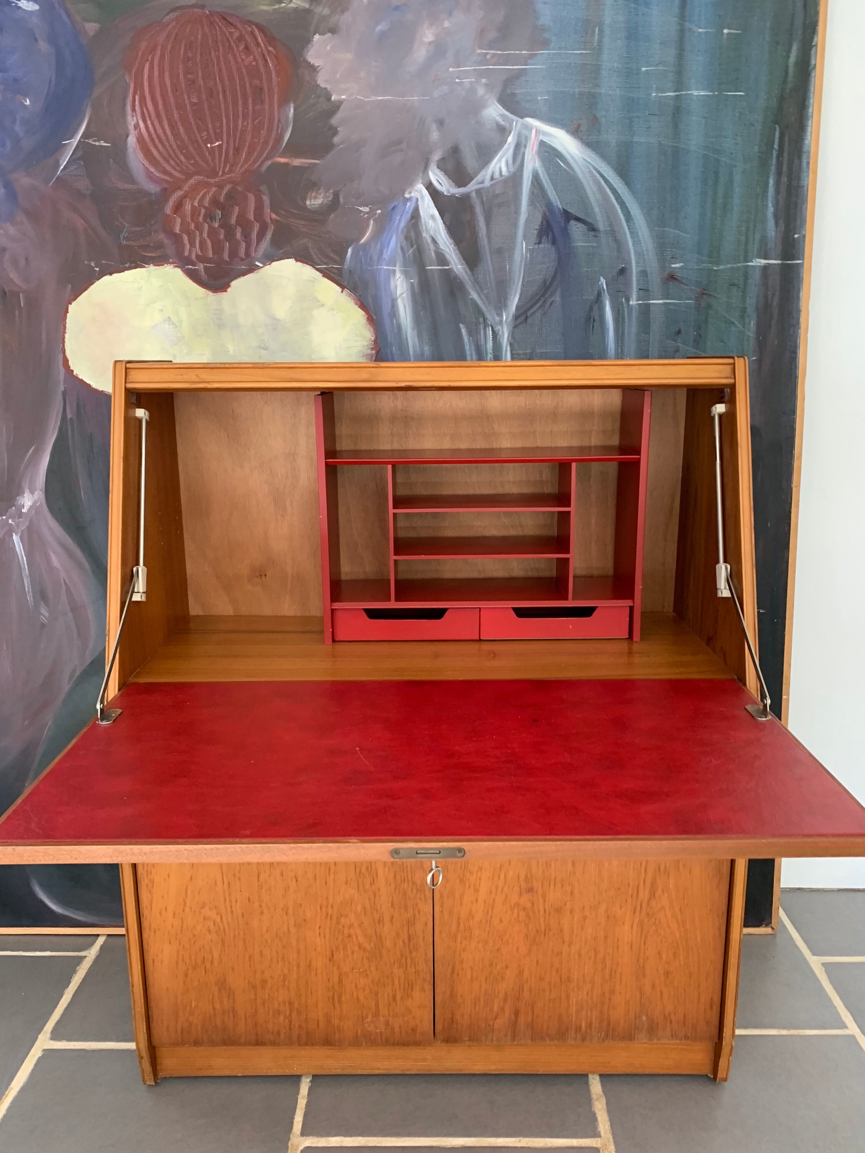 Vintage scriban office 60s