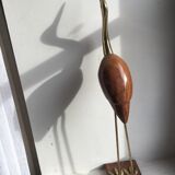 Brass heron