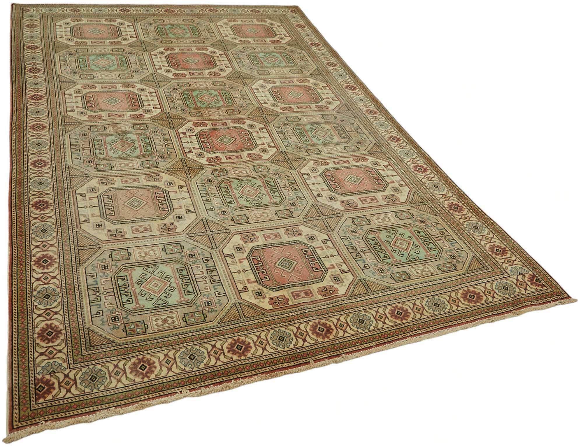 Turkish Wool Vintage Kayseri Rug 202 cm x 300 cm