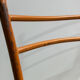 Série de six chaises bistrot métalliques 1950’