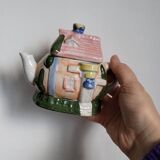 Théière barbotine maison