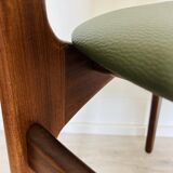 Scandinavian Style Teak Dining Chairs, 1960’s Set of 2