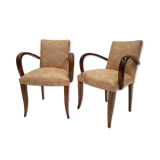 Pair of bridge chairs, 50s