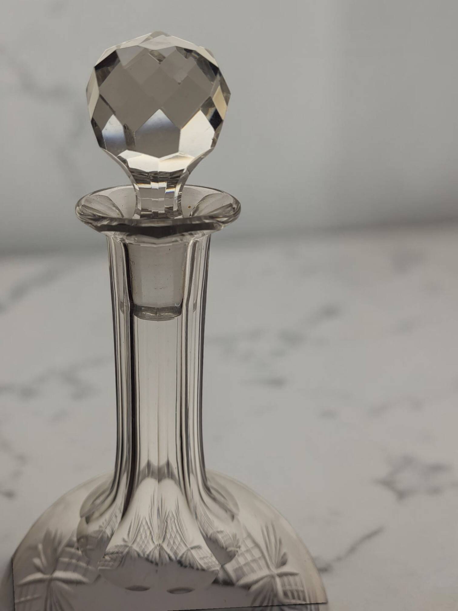 Crystal carafe from Lorraine