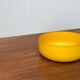 Yellow enamel bowl mid-century by Kaj Franck for Wärtsila Arabia, Finland, 1960s.