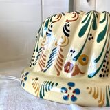 Glazed ceramic kougelhopf mould