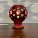 Ceramic lamp, 1960s design.