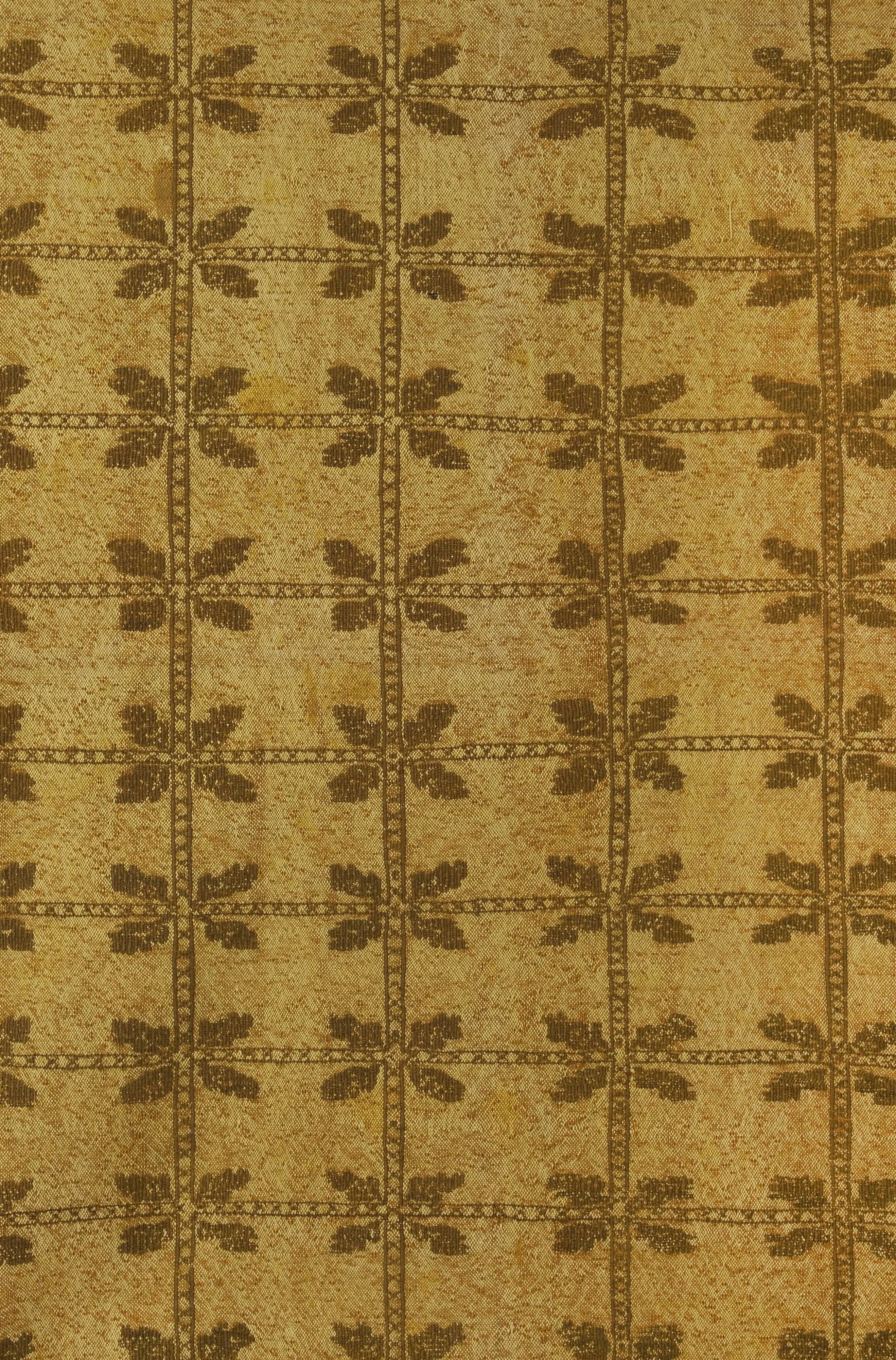 Vintage Turkish Oushak Handwoven Rug 148x210 cm