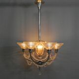 Lustre Art Déco G. Leleu