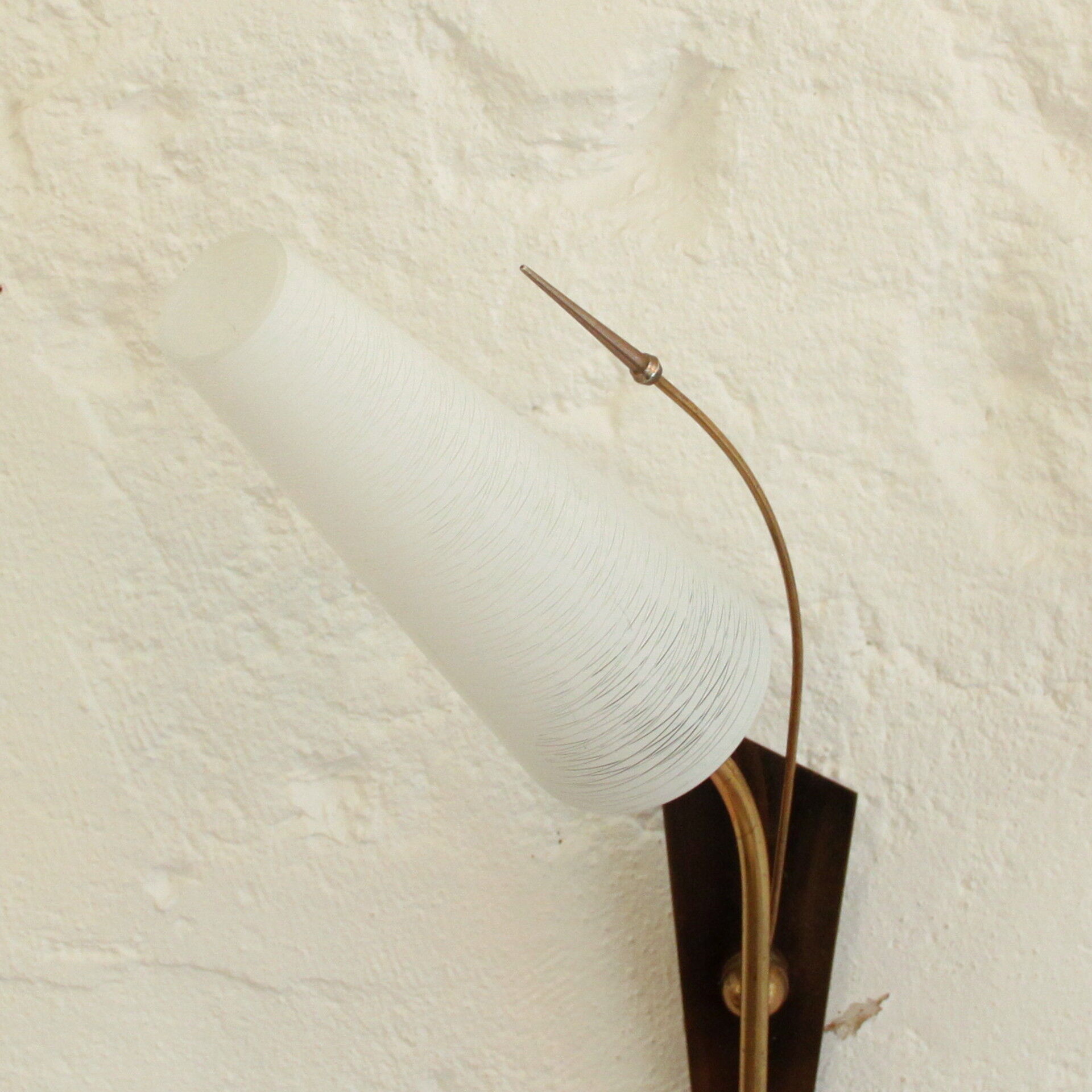 Pair of vintage tulip wall lamps 1950